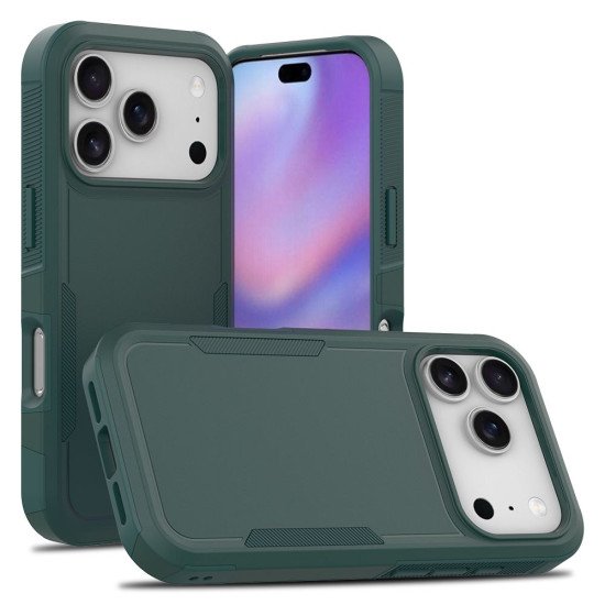 Traveler Hybrid Case For iPhone 17 Pro Max (green) Traveler Hybrid Case For iPhone 17 Pro Max (green)