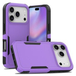 Traveler Hybrid Case For iPhone 17 Pro Max (purple)