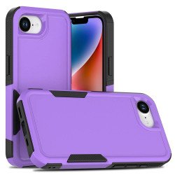 Traveler Hybrid Case For iPhone 16E / SE4 (purple)