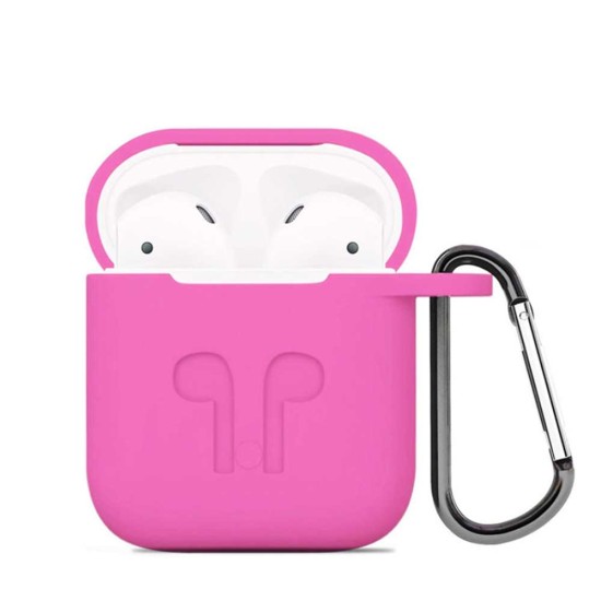 Silicone Case For Airpod 1/2 (pink)