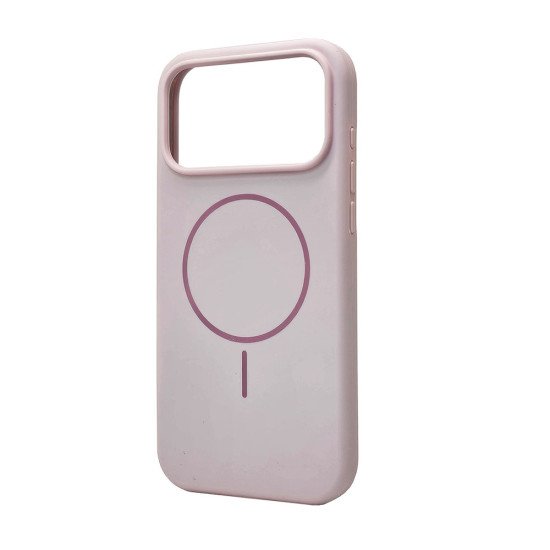 Magsafe Silicone Case For iPhone 17 Pro Max (rose gold)