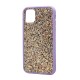 Heavy Duty TPU Glitter Case For iPhone 12 Pro Max (purple)