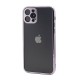 Electroplated TPU Clear Case for iPhone 12 Pro (purple)