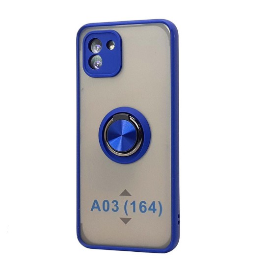 TPU Case w/ Magnetic Ring for Samsung A03 (blue)