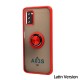 TPU Case w/ Magnetic Ring for Samsung A03S Latin version (red)