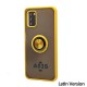TPU Case w/ Magnetic Ring for Samsung A03S Latin version (yellow)