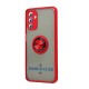 TPU Case w/ Magnetic Ring for Samsung A04S (red)