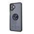 TPU Case w/ Magnetic Ring for Samsung A07 4G (black)