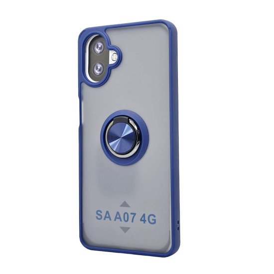 TPU Case w/ Magnetic Ring for Samsung A07 4G (blue) TPU Case w/ Magnetic Ring for Samsung A07 4G (blue)