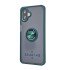 TPU Case w/ Magnetic Ring for Samsung A07 4G (green)