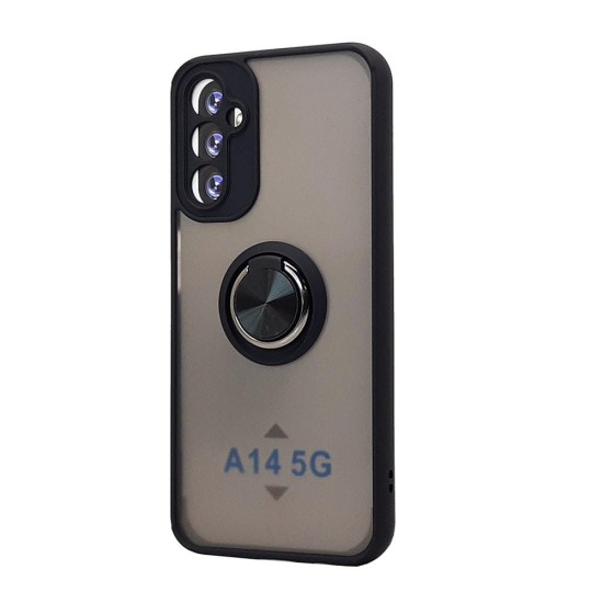 TPU Case w/ Magnetic Ring for Samsung A14 5G (black) TPU Case w/ Magnetic Ring for Samsung A14 5G (black)