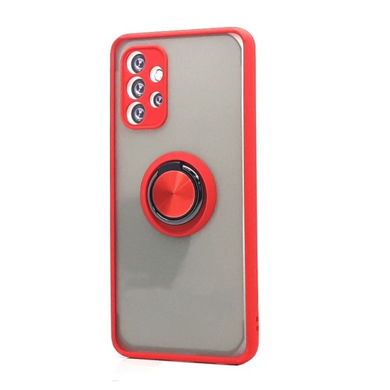 TPU Case w/ Magnetic Ring for Samsung A32 5G (red) TPU Case w/ Magnetic Ring for Samsung A32 5G (red)