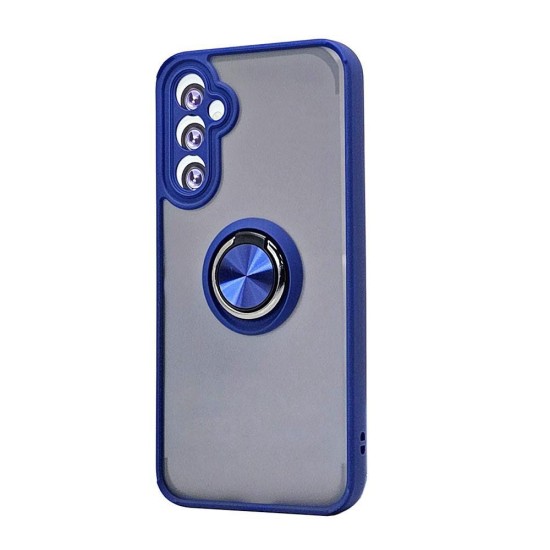 TPU Case w/ Magnetic Ring for Samsung A24 4G (blue)