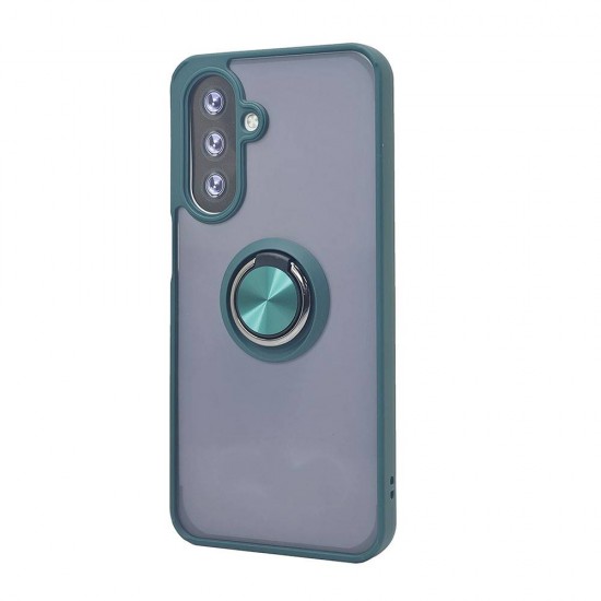 TPU Case w/ Magnetic Ring for Samsung A26 5G (green) TPU Case w/ Magnetic Ring for Samsung A26 5G (green)