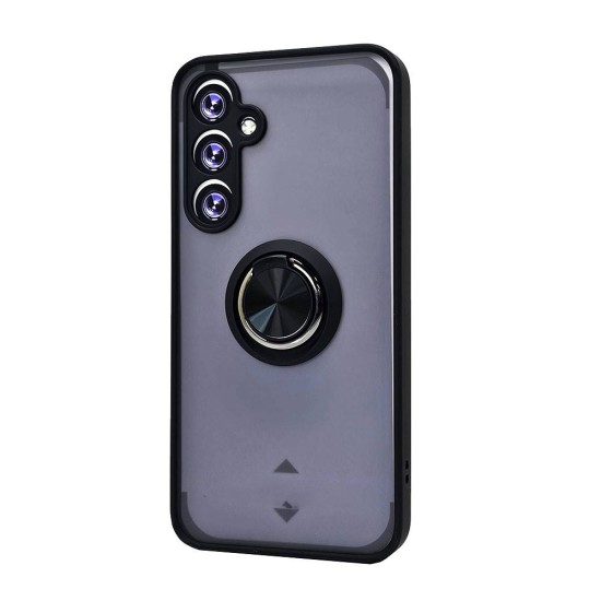TPU Case w/ Magnetic Ring for Samsung A35 5G (black) TPU Case w/ Magnetic Ring for Samsung A35 5G (black)