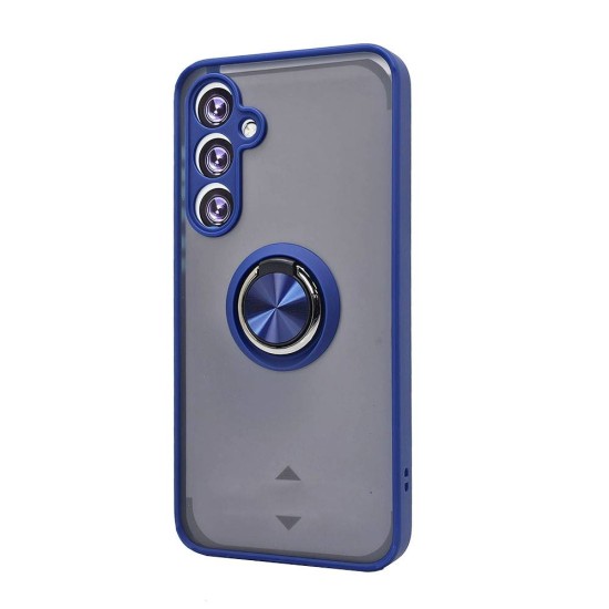 TPU Case w/ Magnetic Ring for Samsung A55 5G (blue)