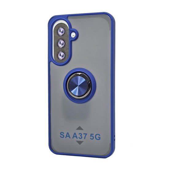 TPU Case w/ Magnetic Ring for Samsung Galaxy A37 5G (blue)