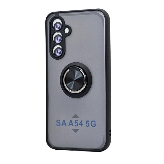 TPU Case w/ Magnetic Ring for Samsung A54 5G (black) TPU Case w/ Magnetic Ring for Samsung A54 5G (black)