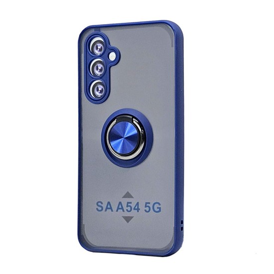 TPU Case w/ Magnetic Ring for Samsung A54 5G (blue) TPU Case w/ Magnetic Ring for Samsung A54 5G (blue)