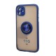 TPU Case w/ Magnetic Ring for iPhone 11 (blue)