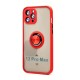 TPU Case w/ Magnetic Ring for iPhone 12 Pro Max (red)