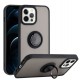 TPU Case w/ Magnetic Ring for iPhone 15 Pro Max (black)