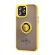 TPU Case w/ Magnetic Ring for iPhone 13 Pro (yellow)