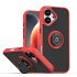 TPU Case w/ Magnetic Ring for iPhone 17 (red)