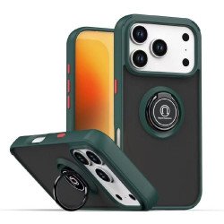 TPU Case w/ Magnetic Ring for iPhone 17 Pro Max (green)