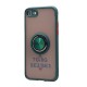 TPU Case w/ Magnetic Ring for iPhone 7/8/SE (green)
