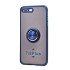 TPU Case w/ Magnetic Ring for iPhone 7 Plus / 8 Plus (blue)