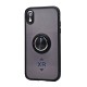 TPU Case w/ Magnetic Ring for iPhone XR (black) TPU Case w/ Magnetic Ring for iPhone XR (black)