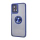 TPU Case w/ Magnetic Ring for Moto Edge 2024 (blue) TPU Case w/ Magnetic Ring for Moto Edge 2024 (blue)