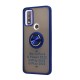 TPU Case w/ Magnetic Ring for Moto G Play 2023 (blue)
