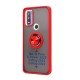 TPU Case w/ Magnetic Ring for Moto G Play 2023 (red)