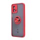 TPU Case w/ Magnetic Ring for Moto G Play 2024 (red)