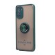 TPU Case w/ Magnetic Ring for Moto G Stylus 2022 (green)