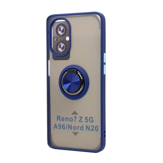 TPU Case w/ Magnetic Ring for One Plus Nord N20 5G (blue)