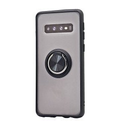 TPU Case w/ Magnetic Ring for Samsung S10 (black) TPU Case w/ Magnetic Ring for Samsung S10 (black)