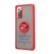 TPU Case w/ Magnetic Ring for Samsung S20 FE (red)
