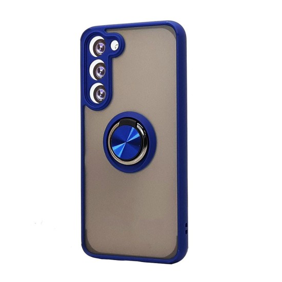 TPU Case w/ Magnetic Ring for Samsung S24 Plus (blue)