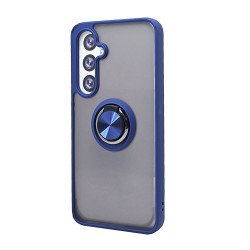TPU Case w/ Magnetic Ring for Samsung Galaxy S25 FE (blue)