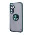 TPU Case w/ Magnetic Ring for Samsung Galaxy S25 FE (green)