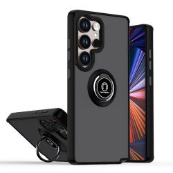 TPU Case w/ Magnetic Ring for Samsung S26 Ultra (black)