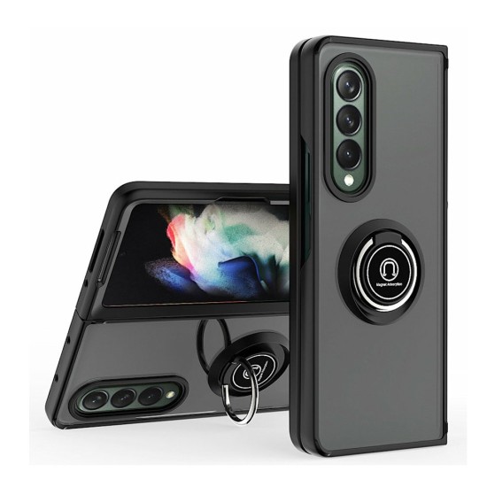TPU Case w/ Magnetic Ring for Samsung Z Fold 5 (black) TPU Case w/ Magnetic Ring for Samsung Z Fold 5 (black)