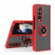 TPU Case w/ Magnetic Ring for Samsung Z Fold 5 (red)