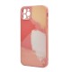 Glass TPU Design Case for iPhone 12 Pro Max (pink)