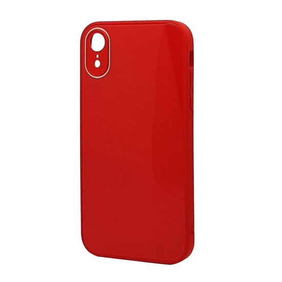 Glass TPU Case for iPhone XS Max (red)