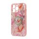 Design TPU Case W/ Diamond Ring For iPhone 13 Pro (B)