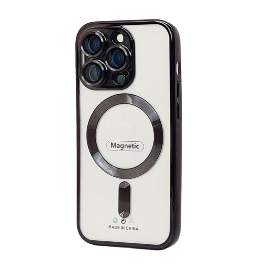Electroplated Magsafe TPU Case for iPhone 11 (black) Electroplated Magsafe TPU Case for iPhone 11 (black)